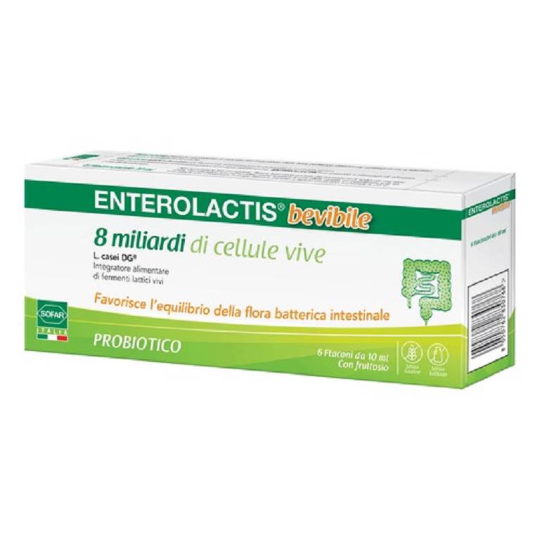 ENTEROLACTIS 6FL 10ML