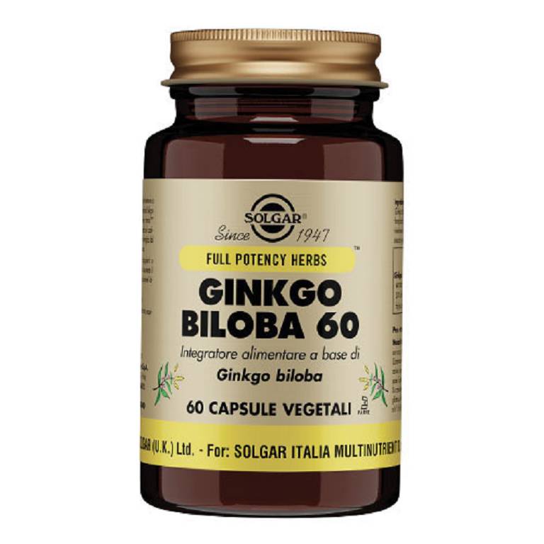 GINKGO BILOBA 60 60VEGICPS