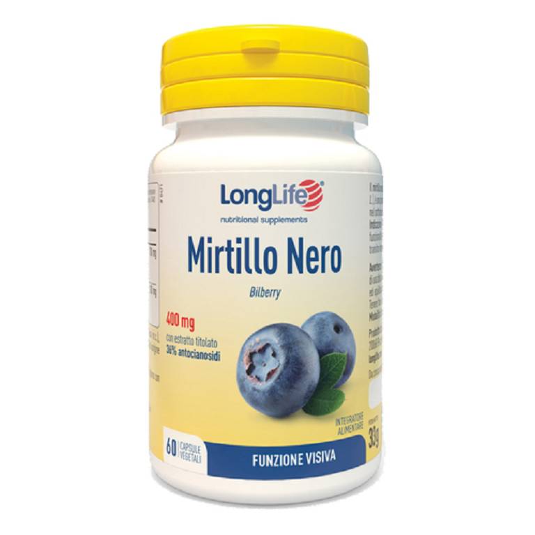 LONGLIFE MIRTILLO NERO 60CPS