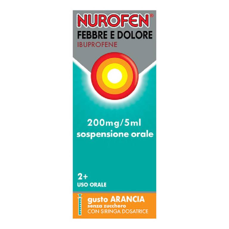 NUROFEN FEBBRE D*200MG/5ML ARA