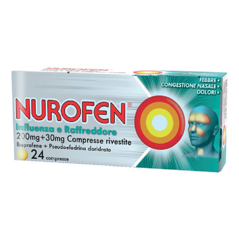 NUROFEN INFLUENZA RAFFR*24CPR