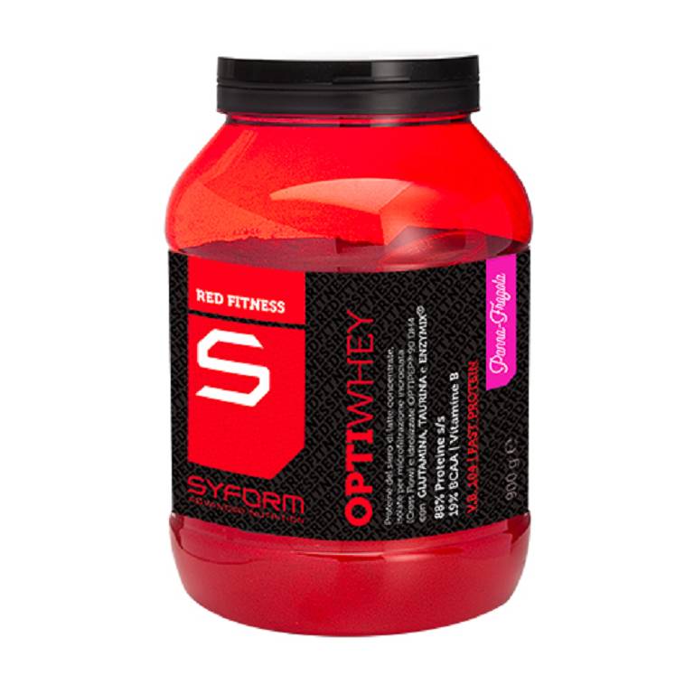 OPTIWHEY PANNA/FRAGOLA 900G