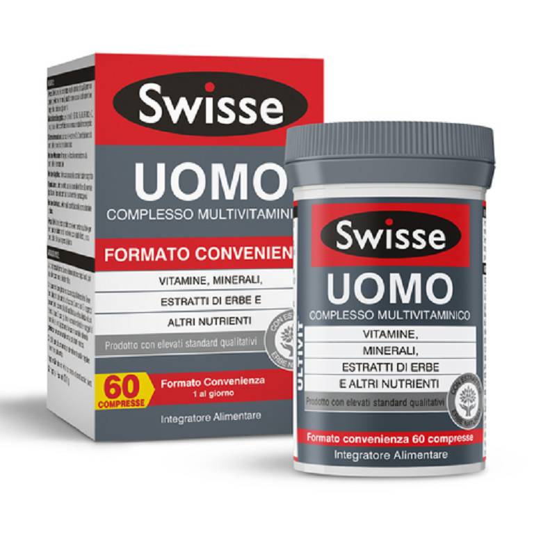 SWISSE UOMO MULTIVITAMIN 60CPR